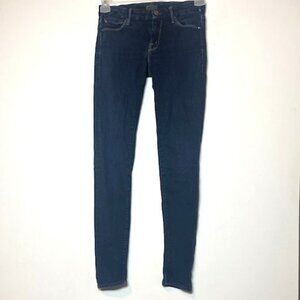 Mother The Looker Forever and a Day Women's Dark Wash Skinny Jeans Sz 26